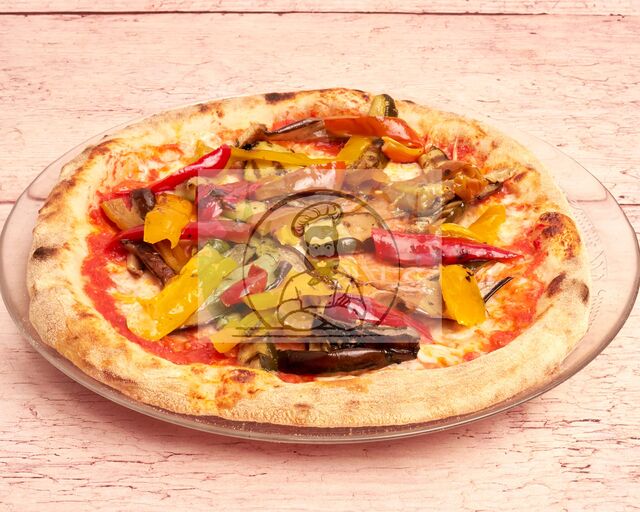 VEGETARIANA
tomate, mozzarella, aubergines, courgettes, poivrons