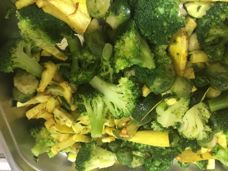 Warme seizoensgroentjes