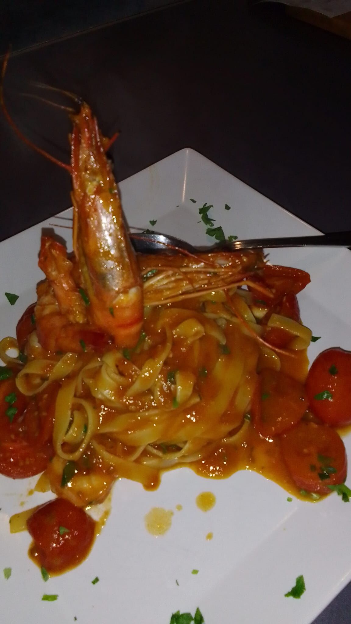 Tagliatelle Skampi 