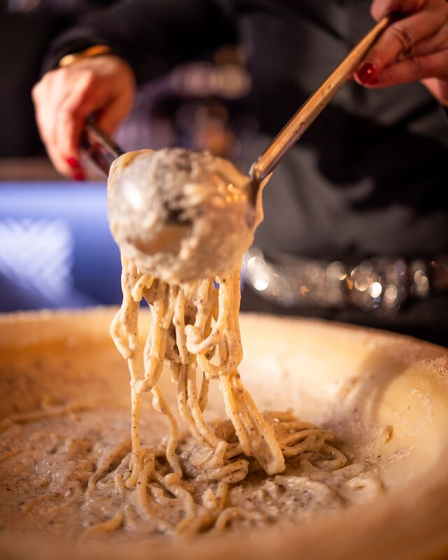 Tjestenina u Grana Padano kolutu