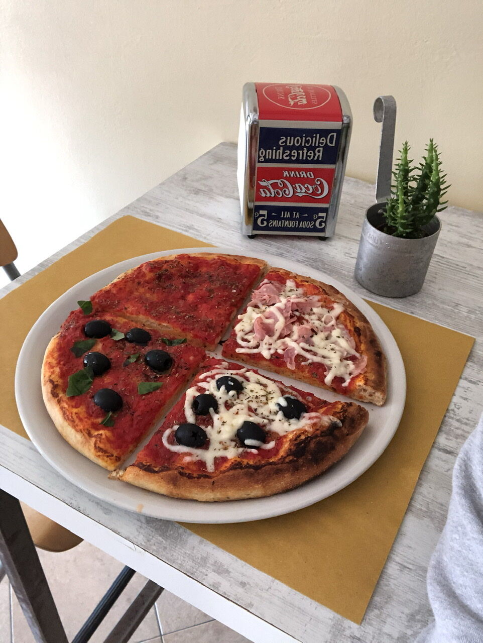 Per tutti i gusti: anche impasti più spessi su richiesta.