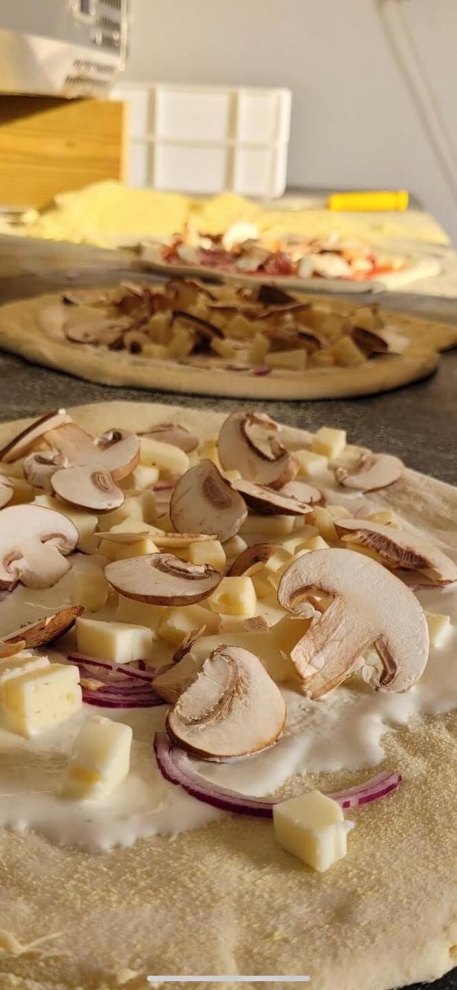 Pizza avant cuisson ! 