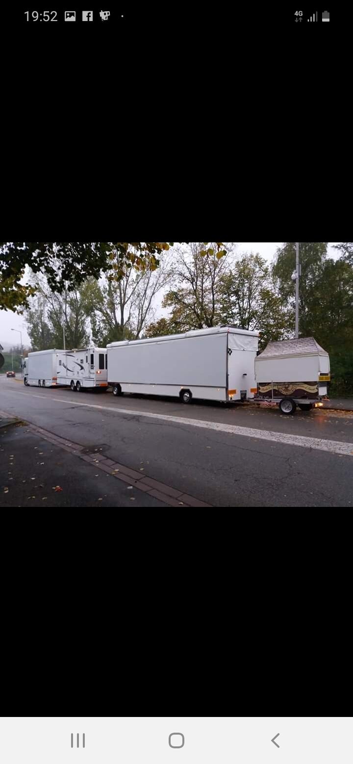 Notre convoie sur la route