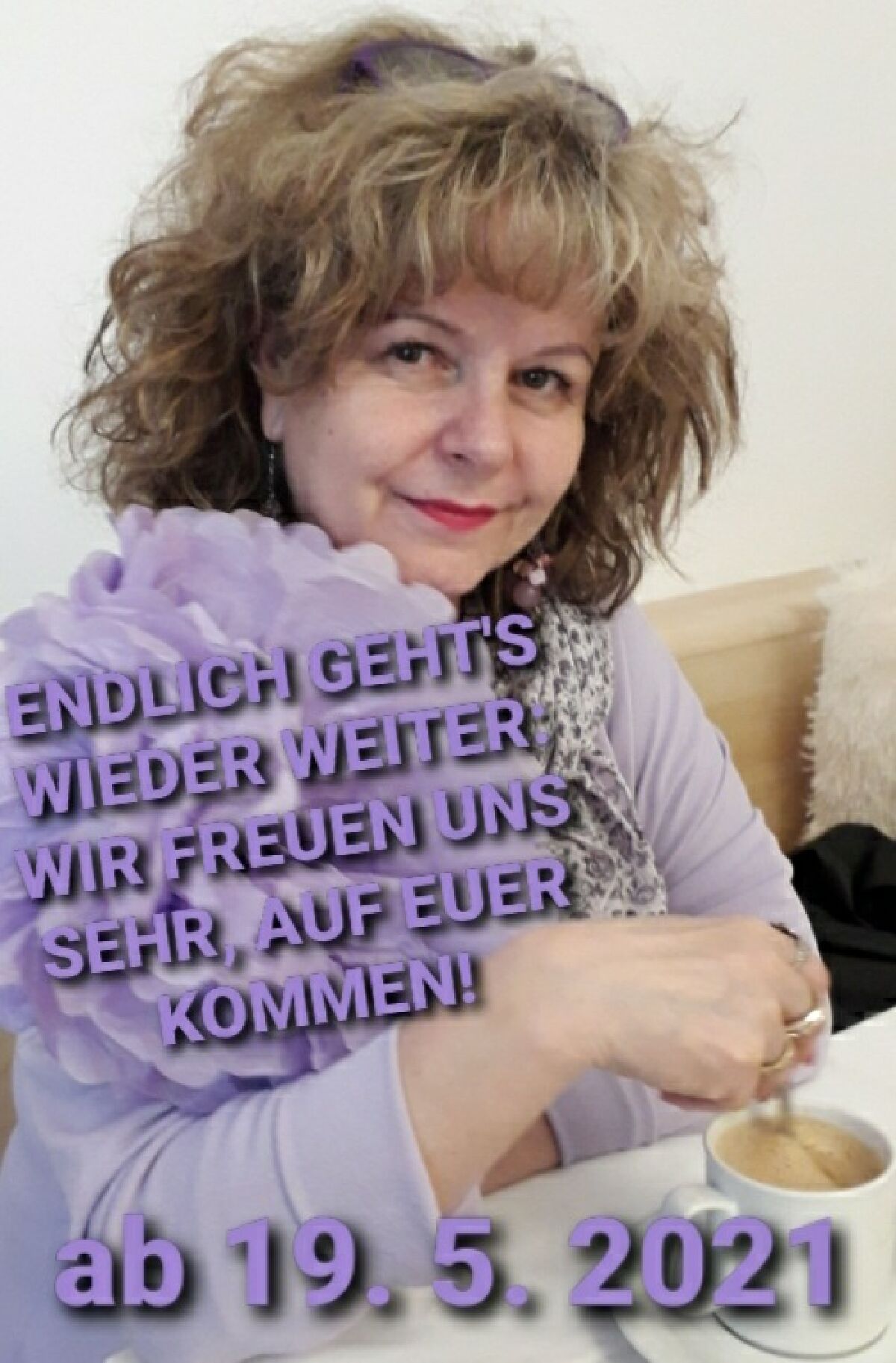 ENDLICH... WIR FREUEN UNS AUF EUCH...