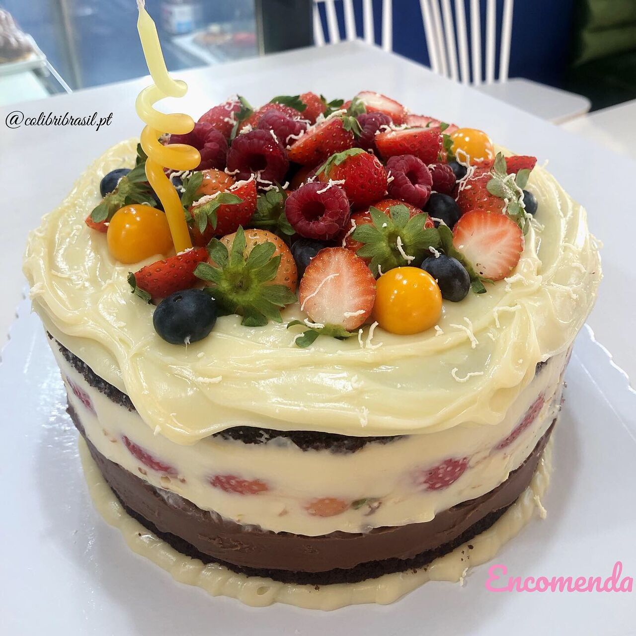 Bolo de encomenda para aniversário 