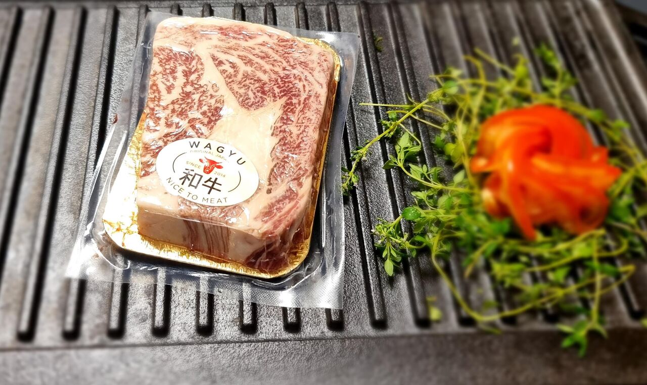 Wagyu beef steak