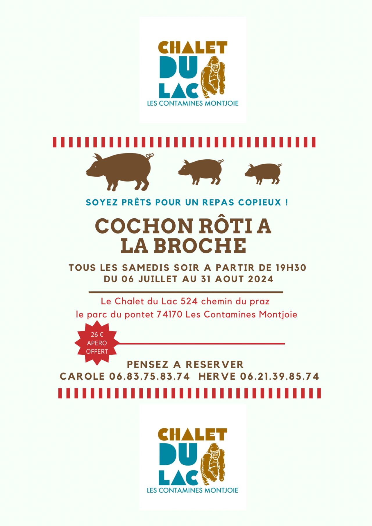 Les soirées de l été 2024