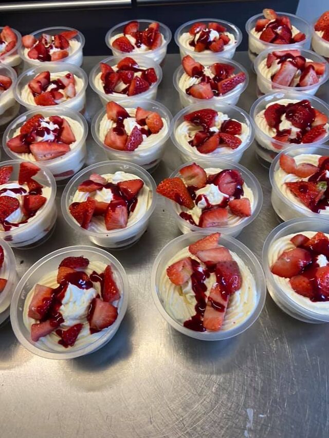 Verrines du chef fraise mascarpone 🍓