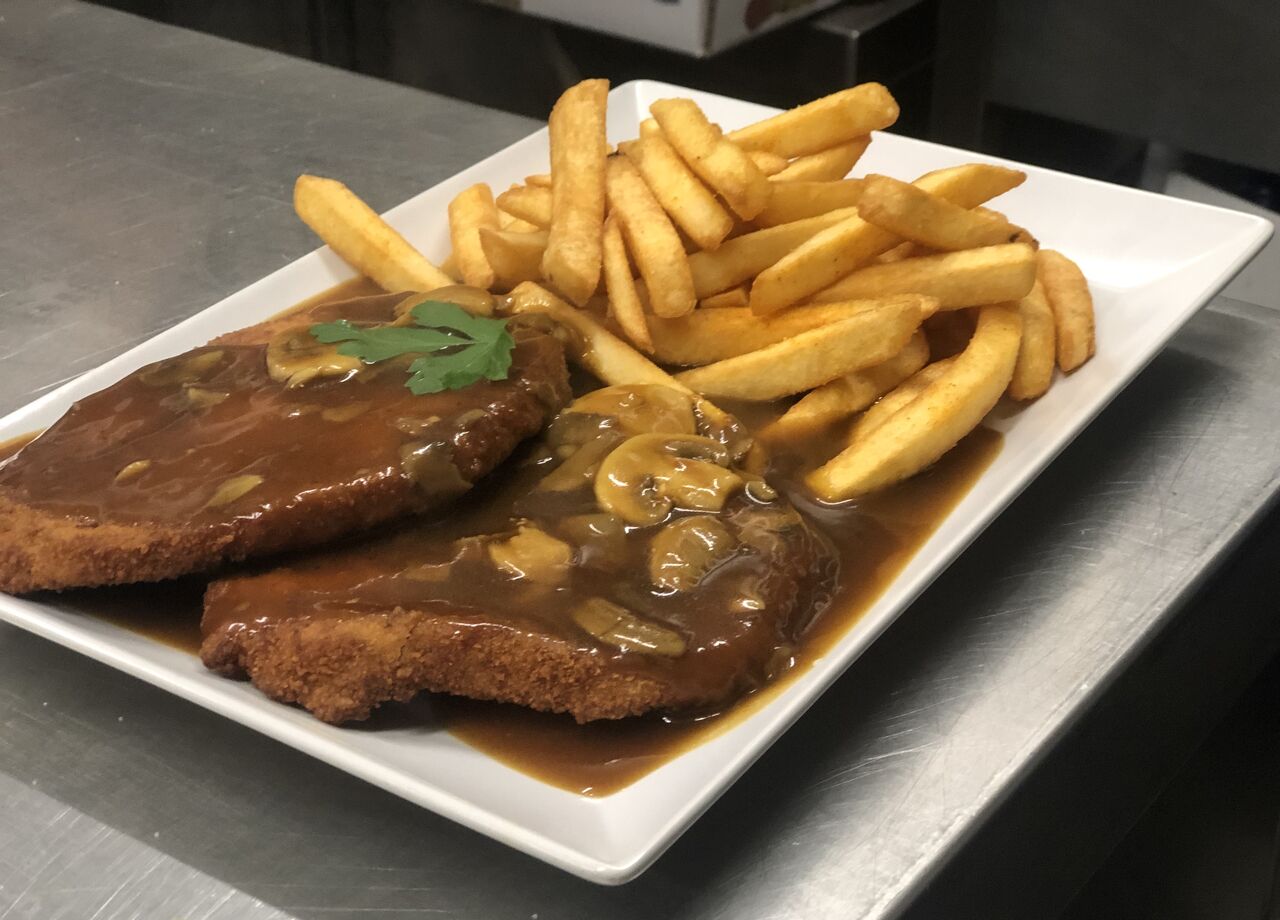 Jägerschnitzel 
