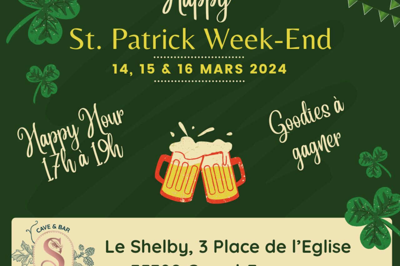 Week-end de la Saint Patrick!