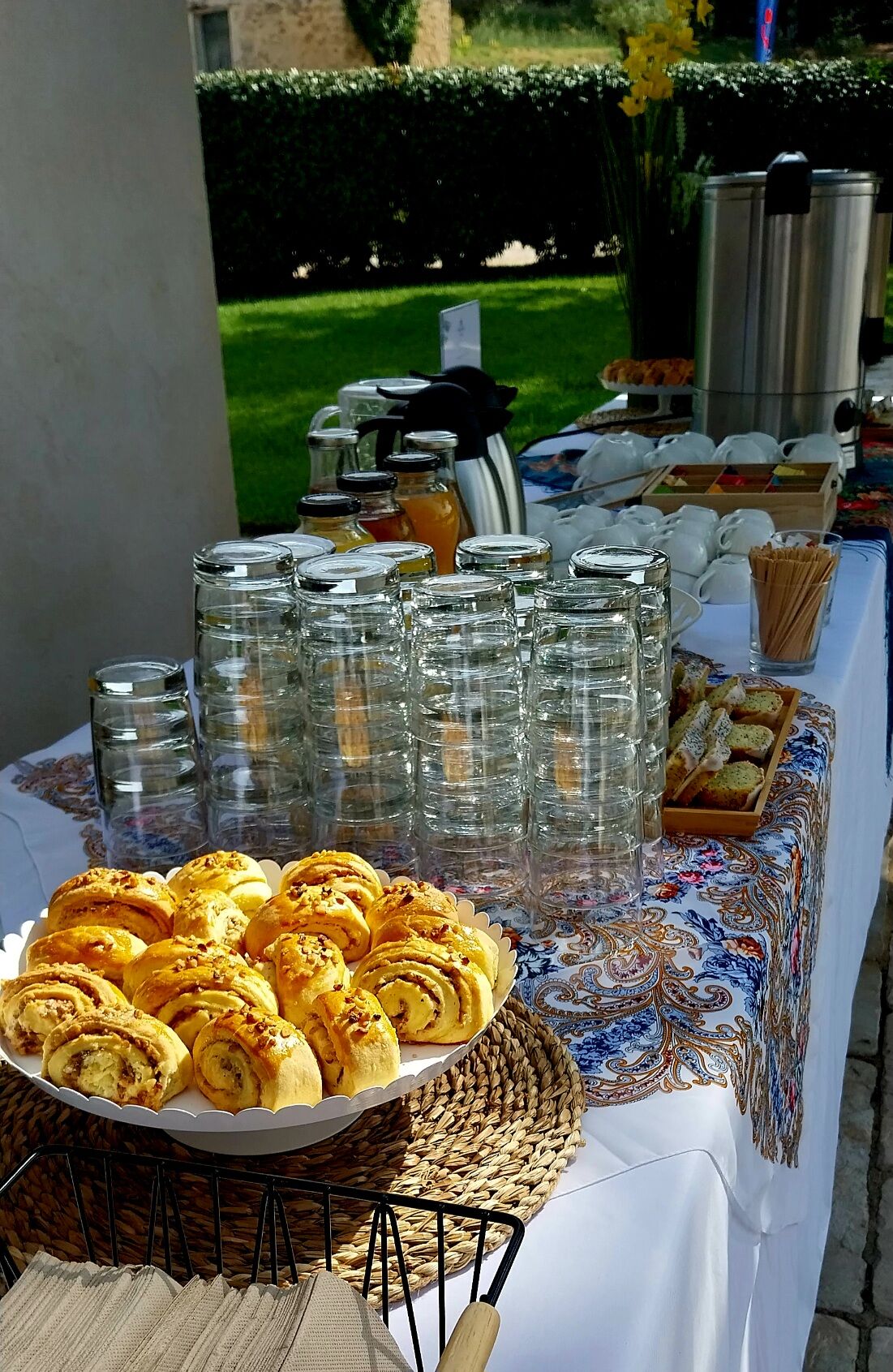 Accueil café et buffet cocktail déjeunatoire
