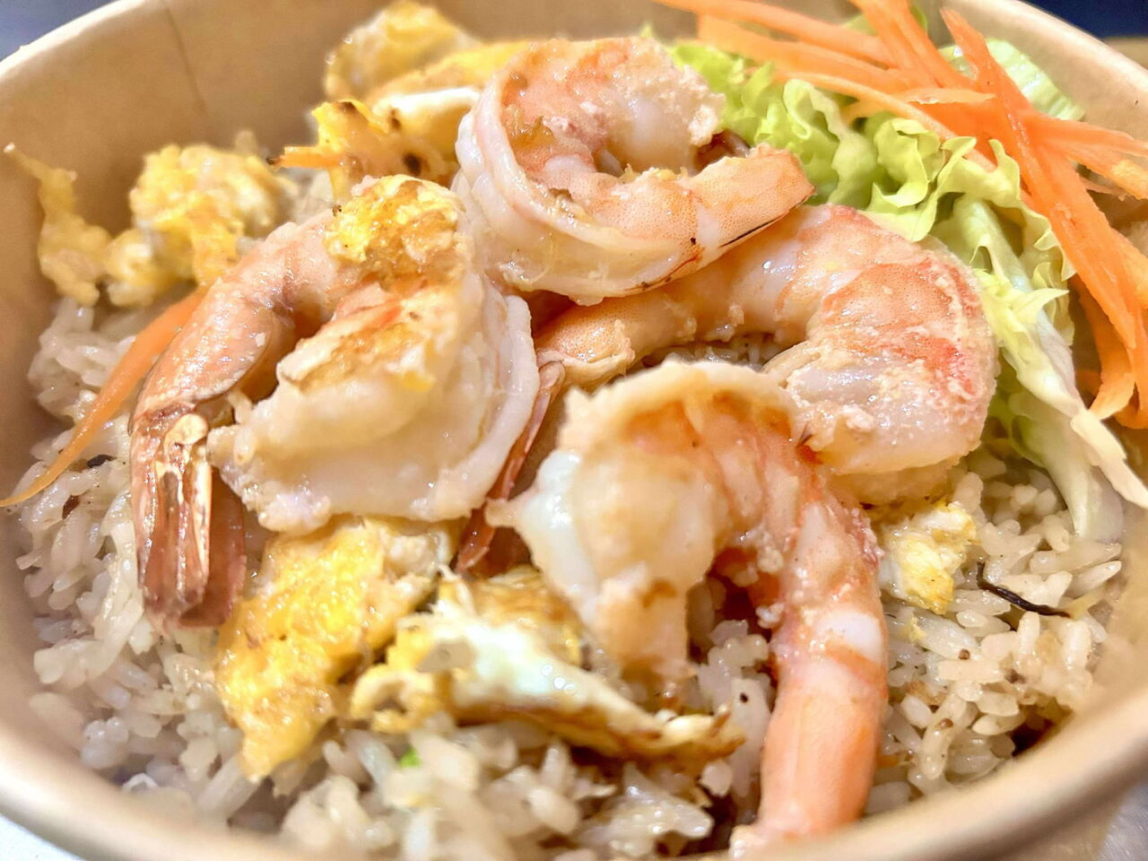 Kao Pad Crevettes ou Riz sauté