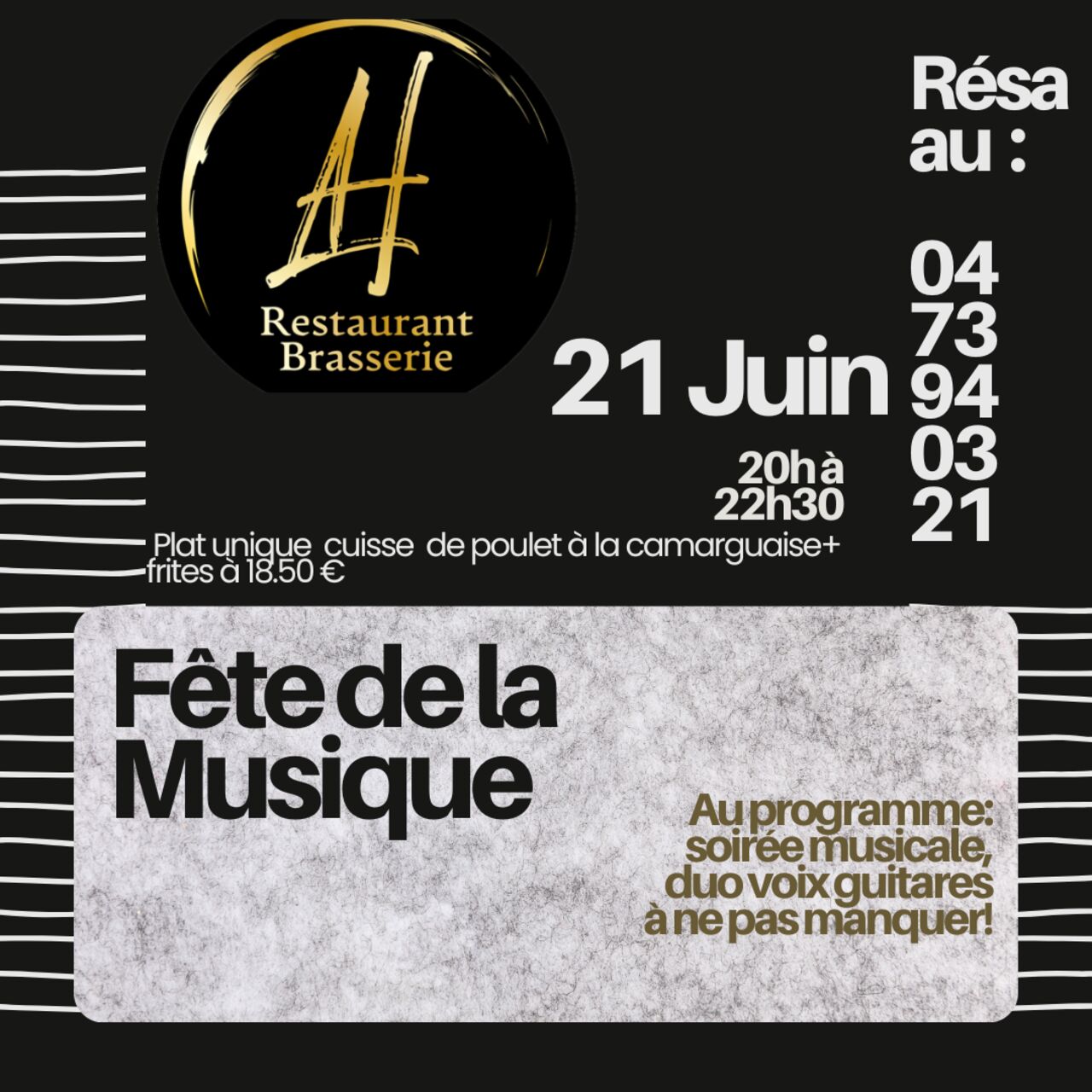 L'Héritage célèbre la fête de la musique