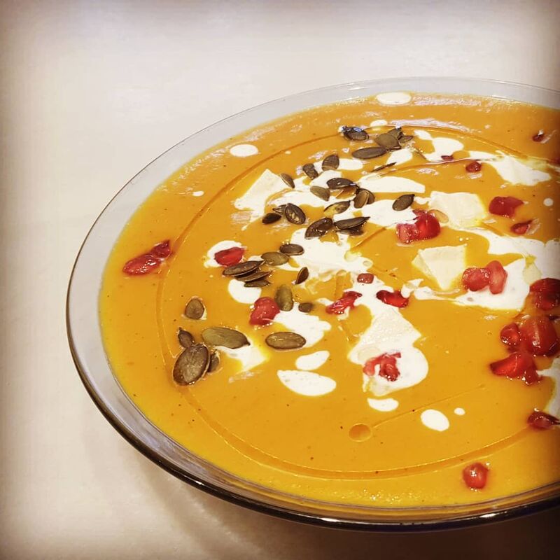 Crema de Calabaza al Curry