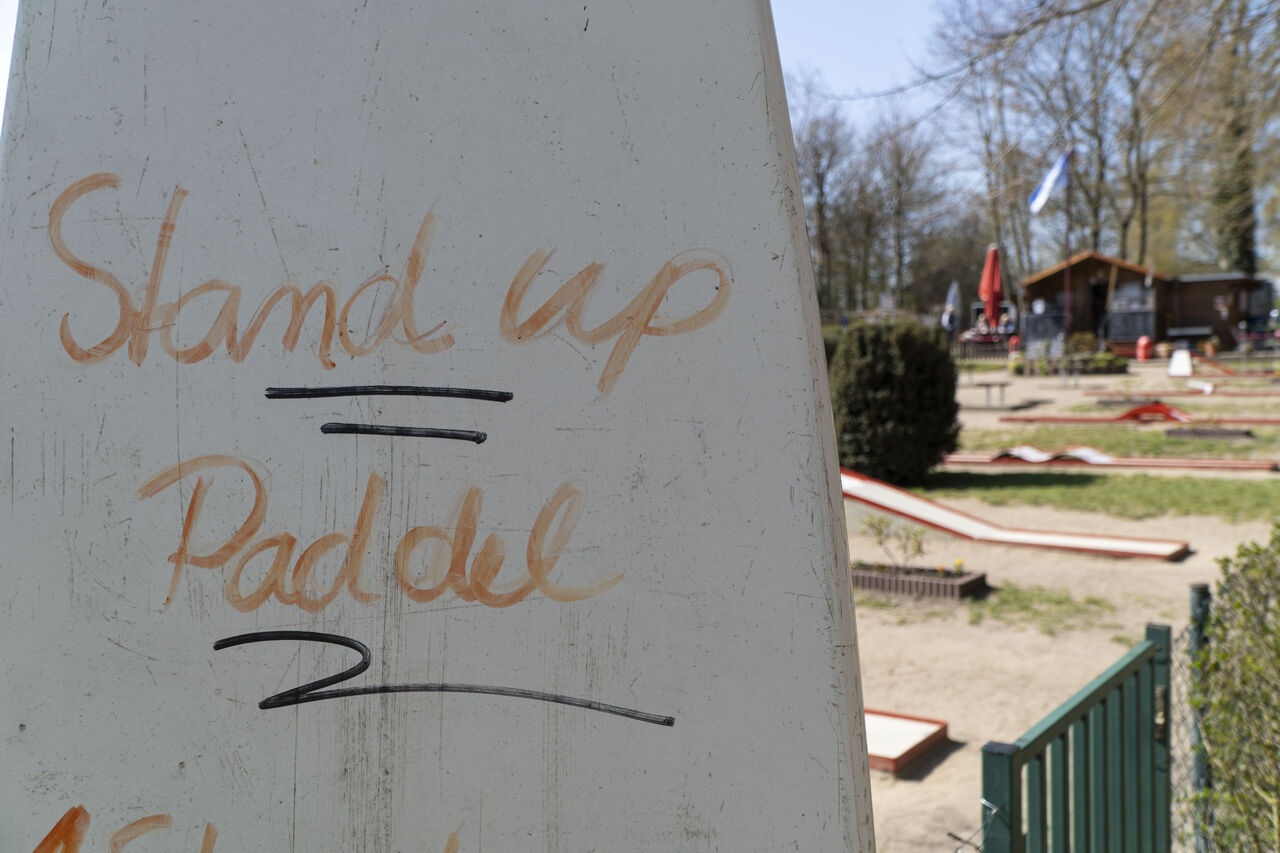 Bei uns können Sie sich auch SUP´s ausleihen.