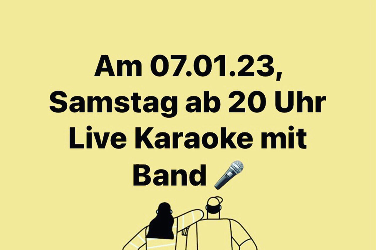 Live Karaoke mit Band!