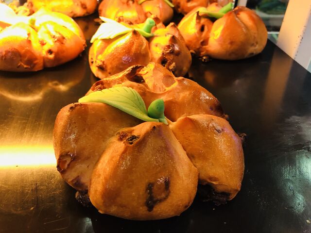 Brioche citrouille d’Halloween 