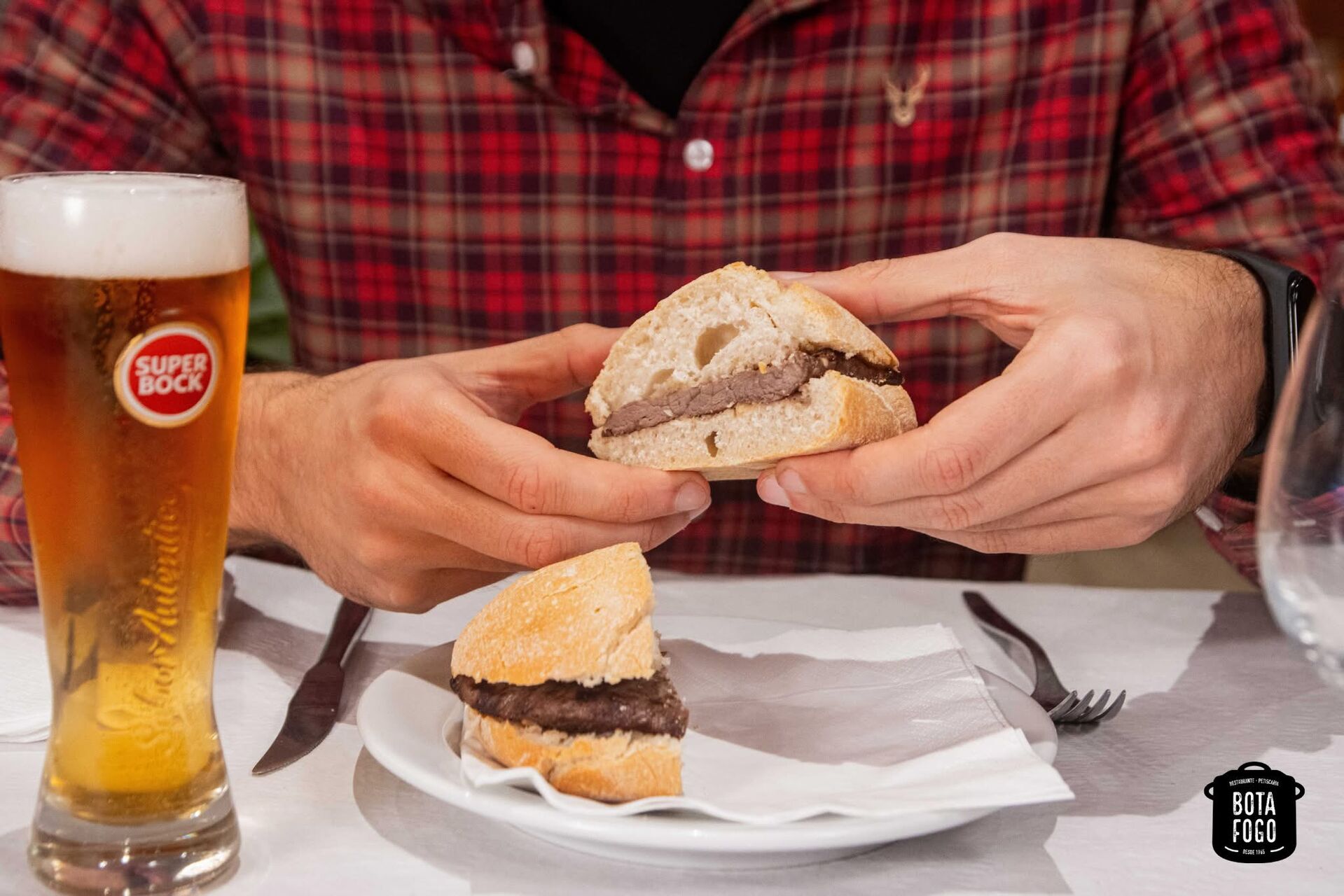 Hora da pausa no trabalho?