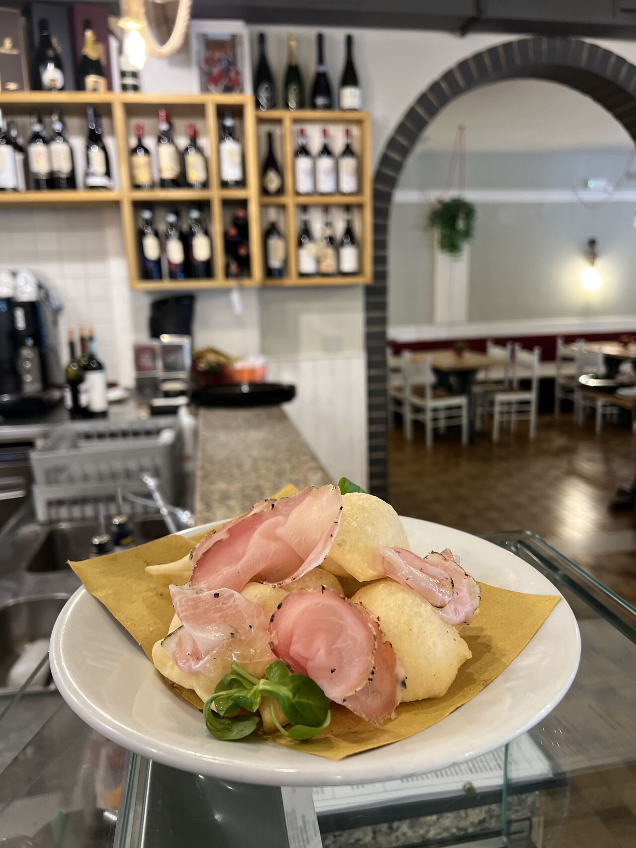 Gnocco fritto e salumi ssp