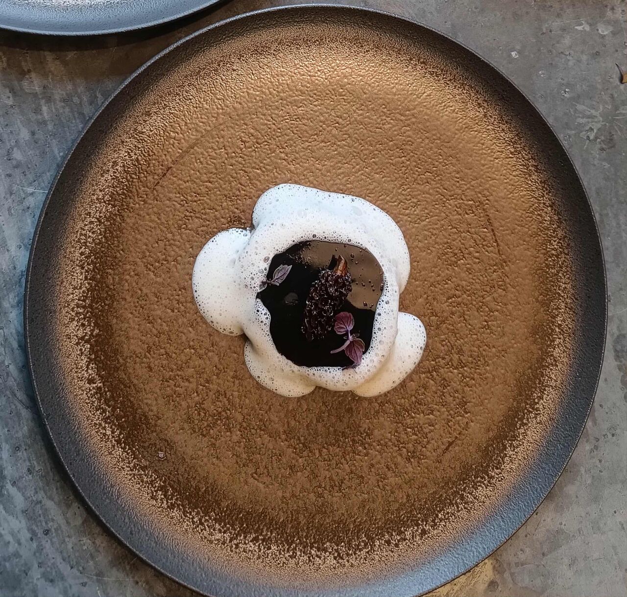 Foie gras aux morilles 