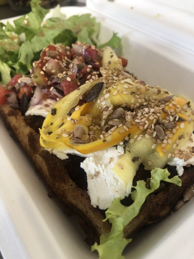 Gaufre végétarienne