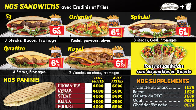Nos Sandwichs
