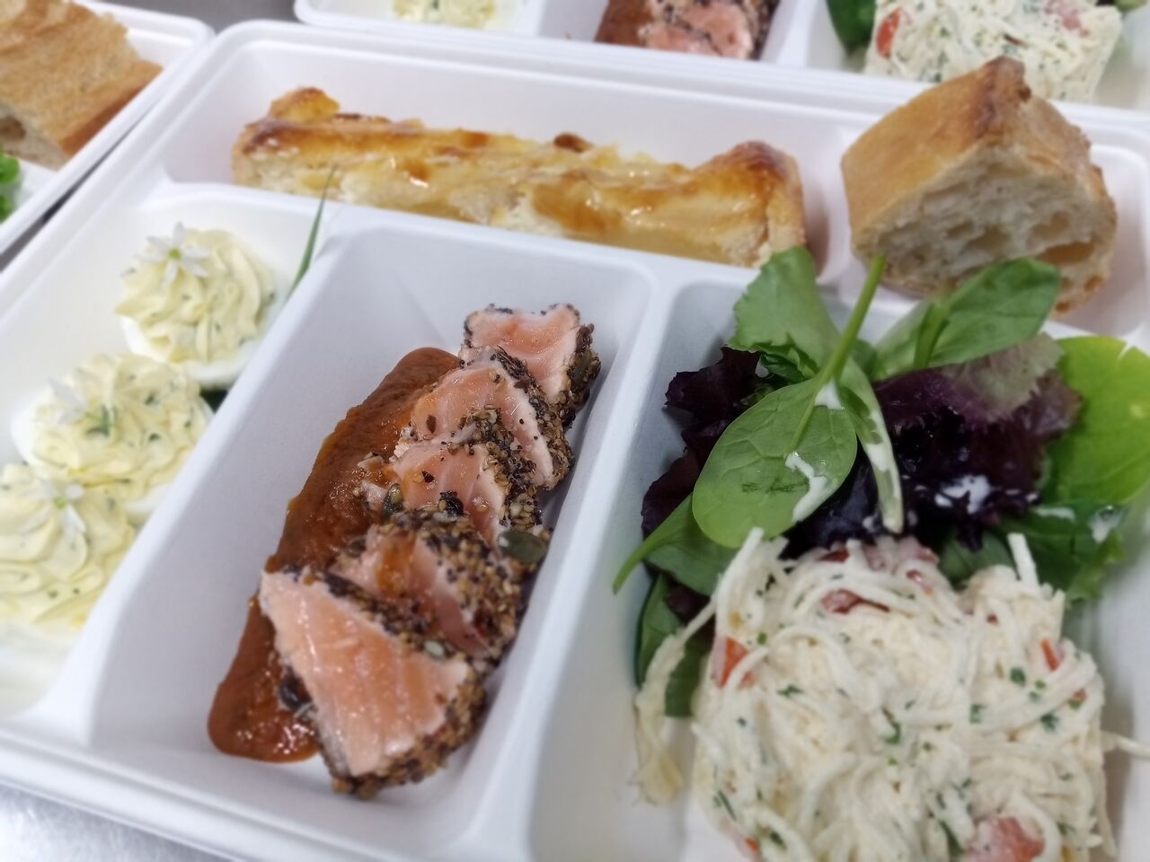 Plateau repas froid à emporter