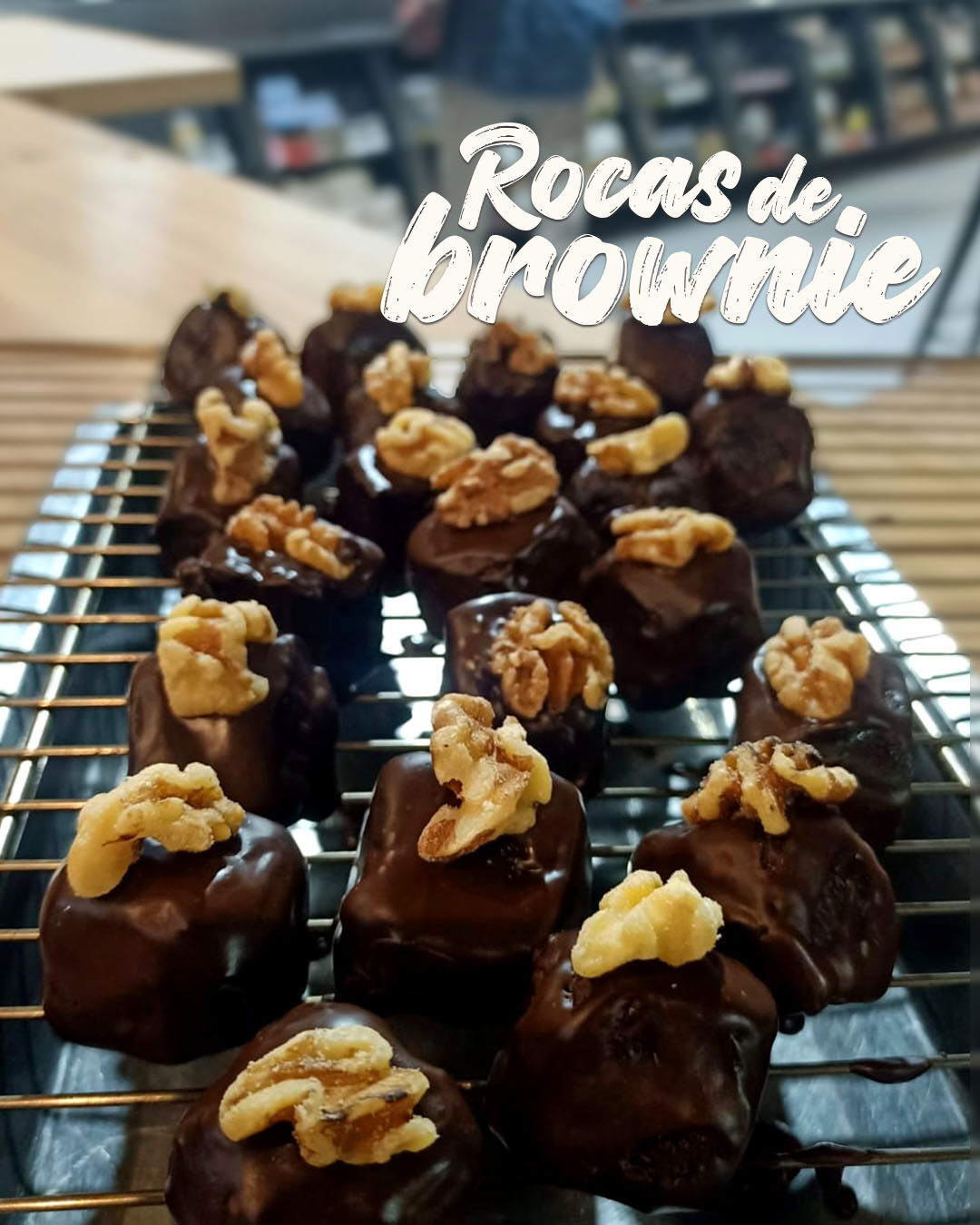 Rocas de brownie