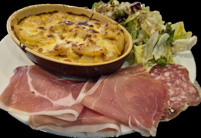 Plat du jour truffade