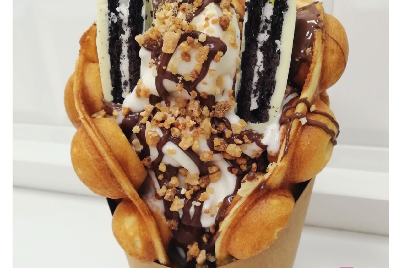 Bubble waffles
