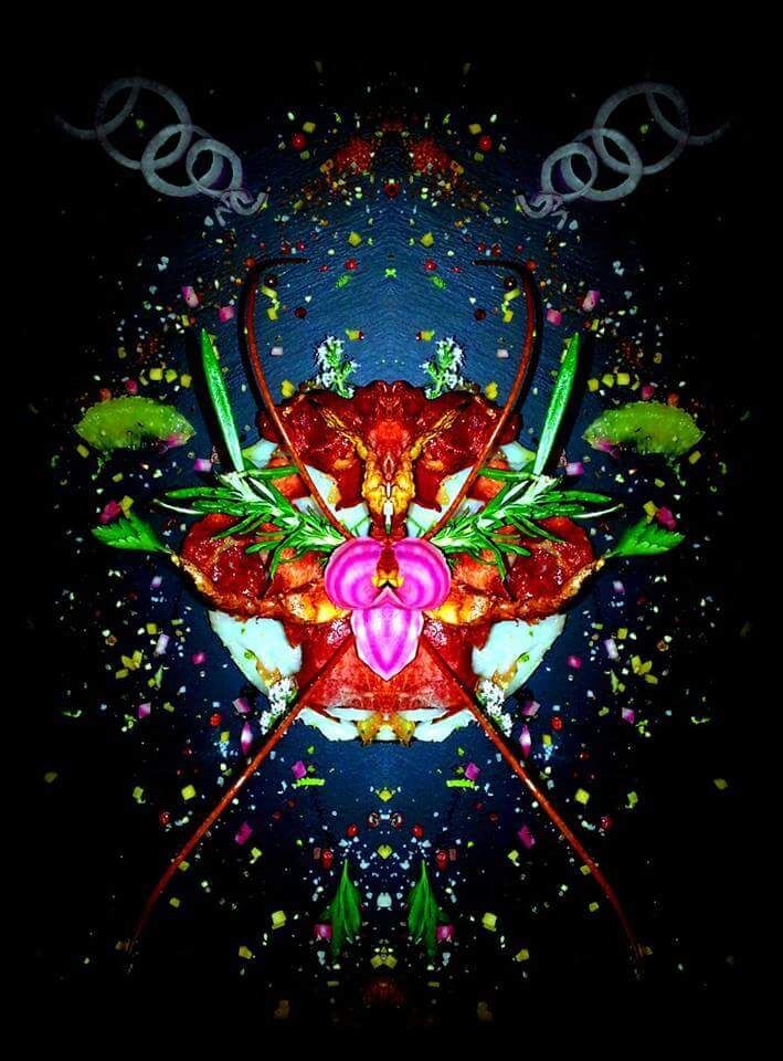 carpaccio saint jacques chips de jambon crus 