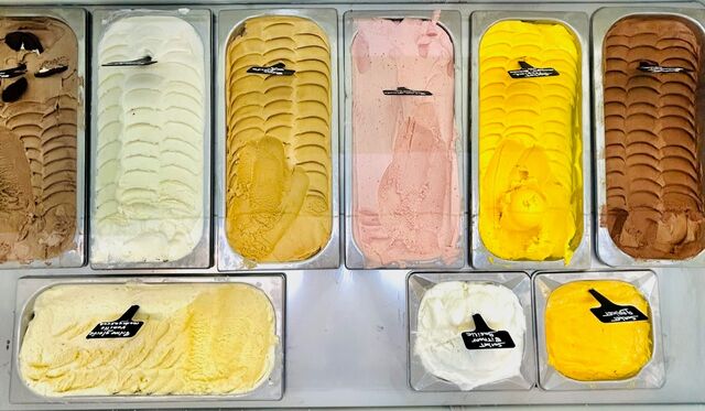 les glaces et Sorbet maison