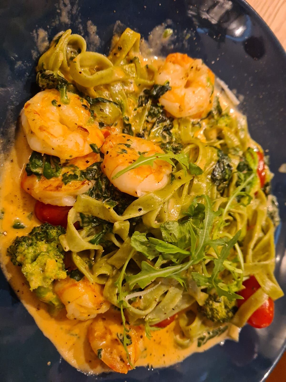 Tagliatelle Garnelen