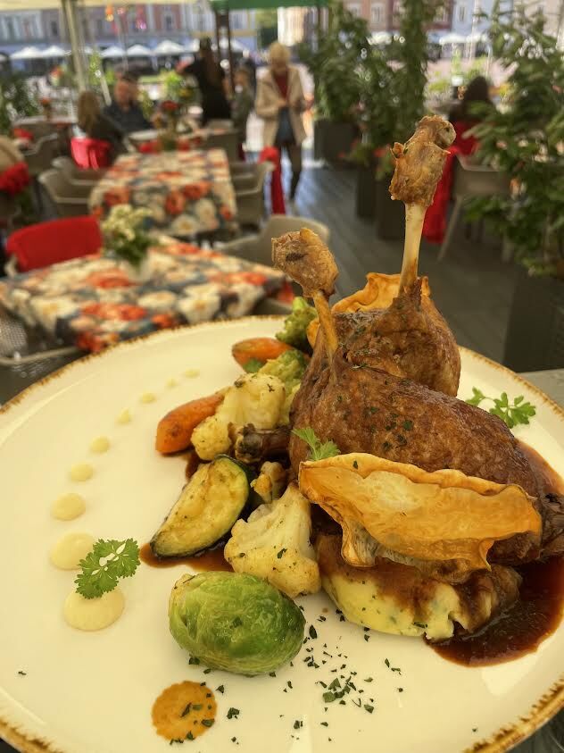 Konfitowane nogi kaczki