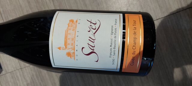 Champ de la Tour rouge
Domaine de Sauzet
Syrah/Cabernet-sauvignon
21€