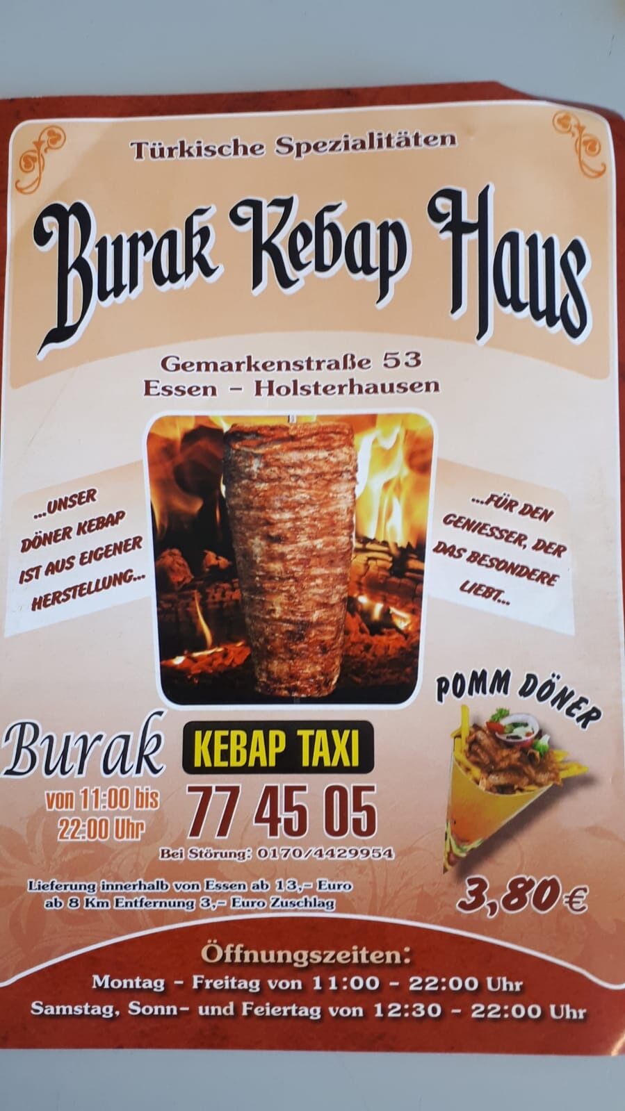 Burak Kebab Haus Imbiss Essen Turkische Kuche In Meiner Nahe