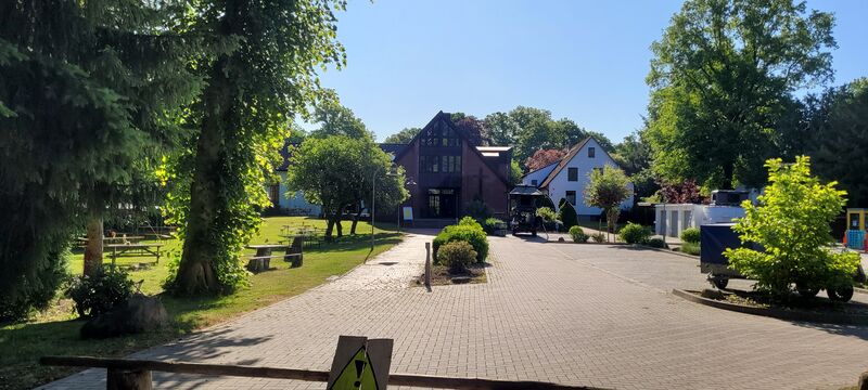 Wunderschönes Kirchengelände