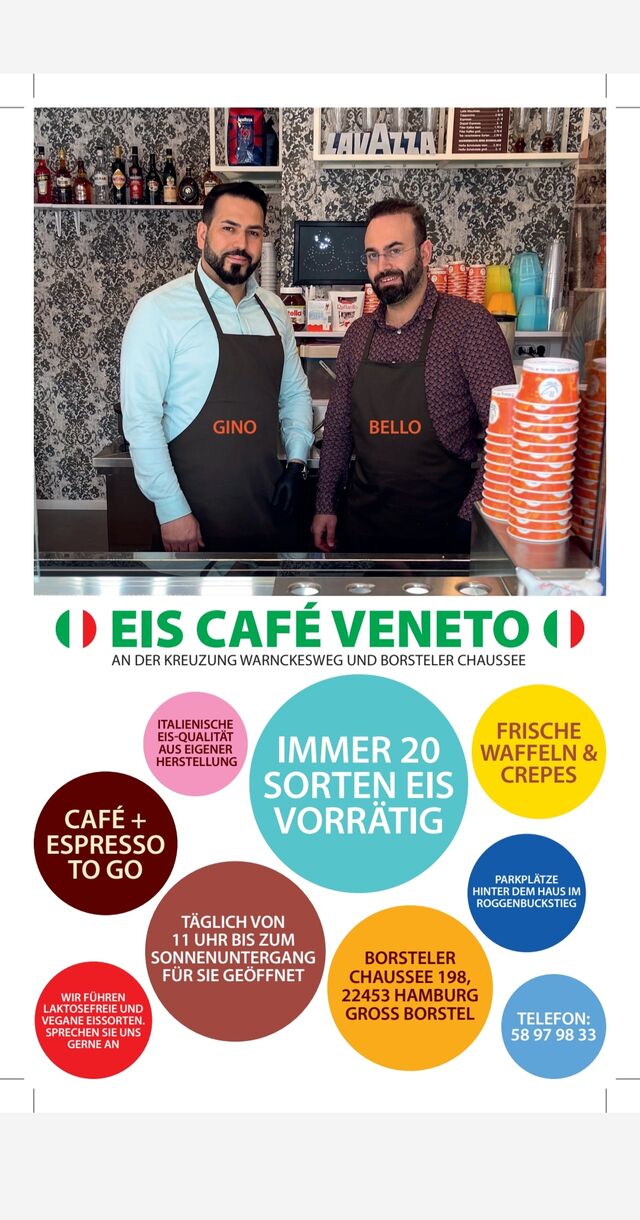 Gino und Bello vom Tibarg Center freuen sich auch auf Euren Besuch in der 2 Filiale in der Borsteler Chaussee 198. 