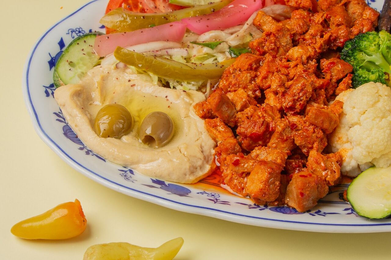 hmmmm - lecker selbstgemachter Hummus