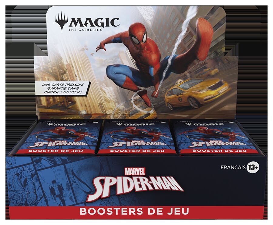 Boîte de jeu Marvel Spider-man : 160€