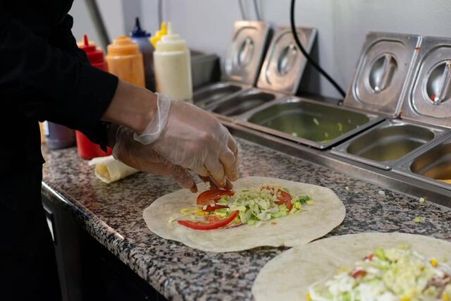 Nos délicieux tacos sont préparer par nos soins sur place