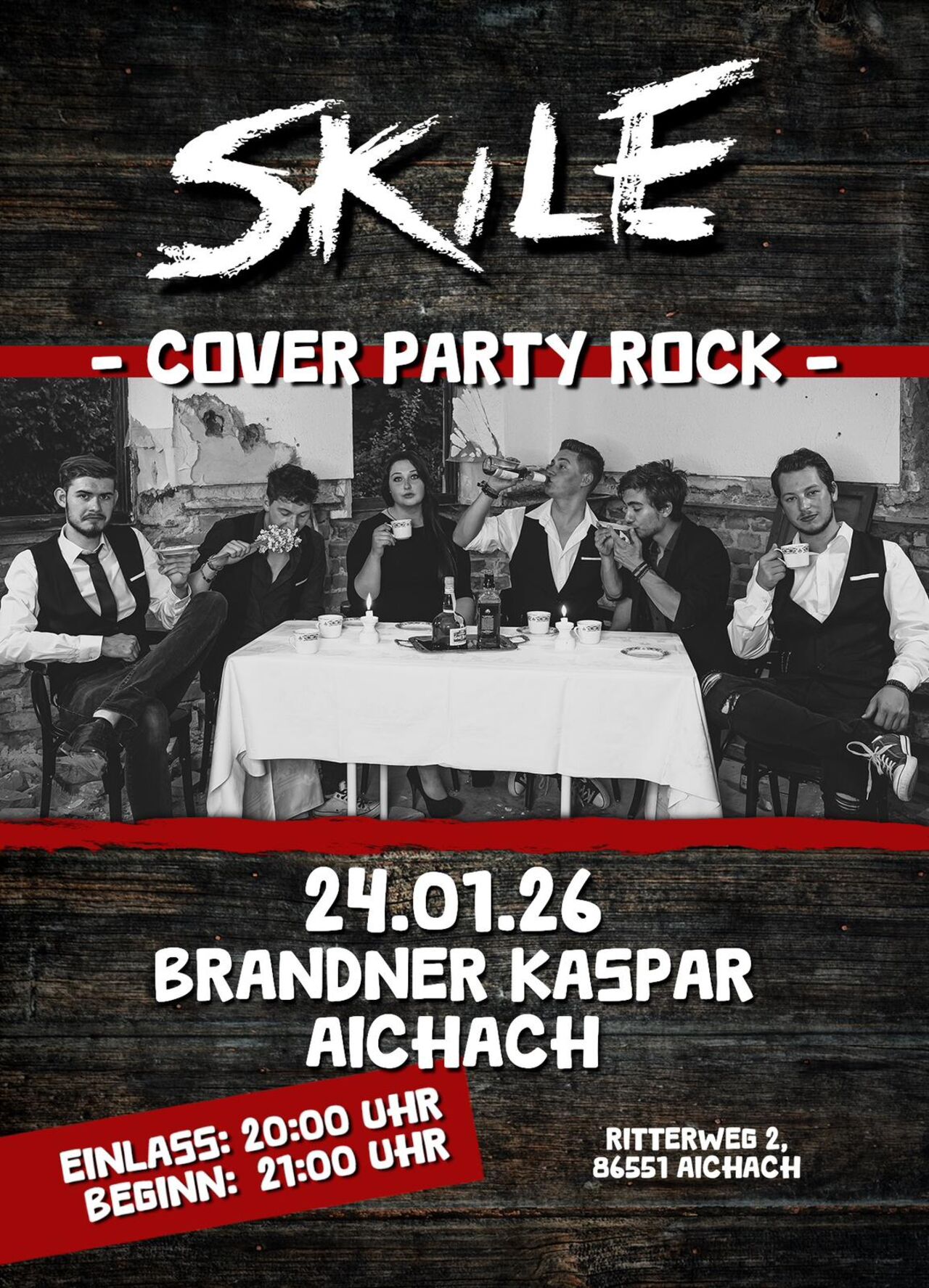 Skile Rock & Party live im Brandner
