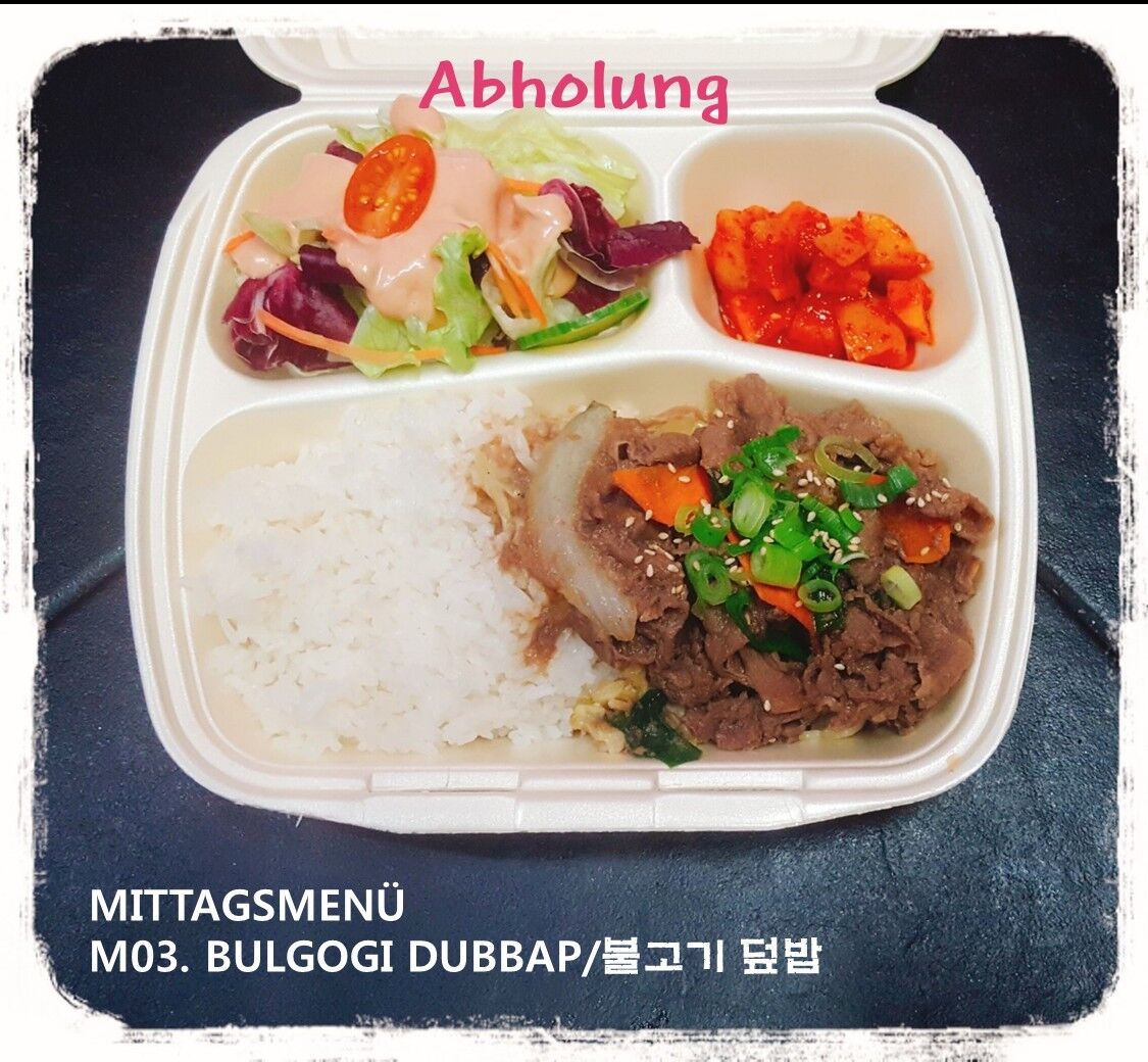 Wir hoffen, mit dem Gericht können wir euren Appetit anregen. 