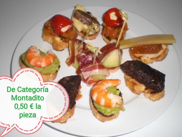Tapas a 0.5 los Viernes