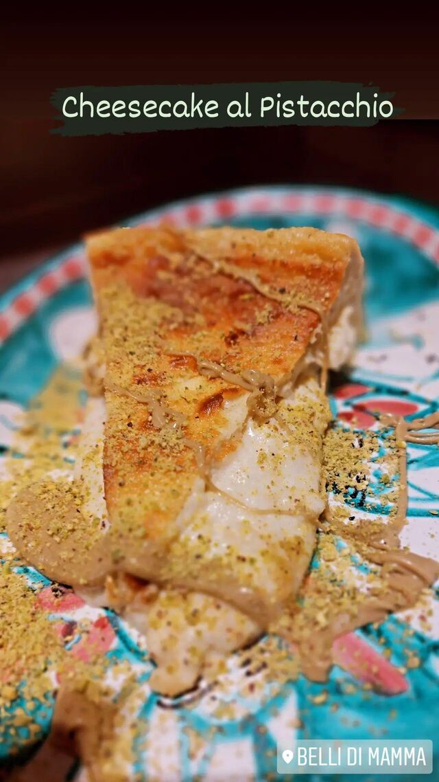 Cheesecake al Pistacchio