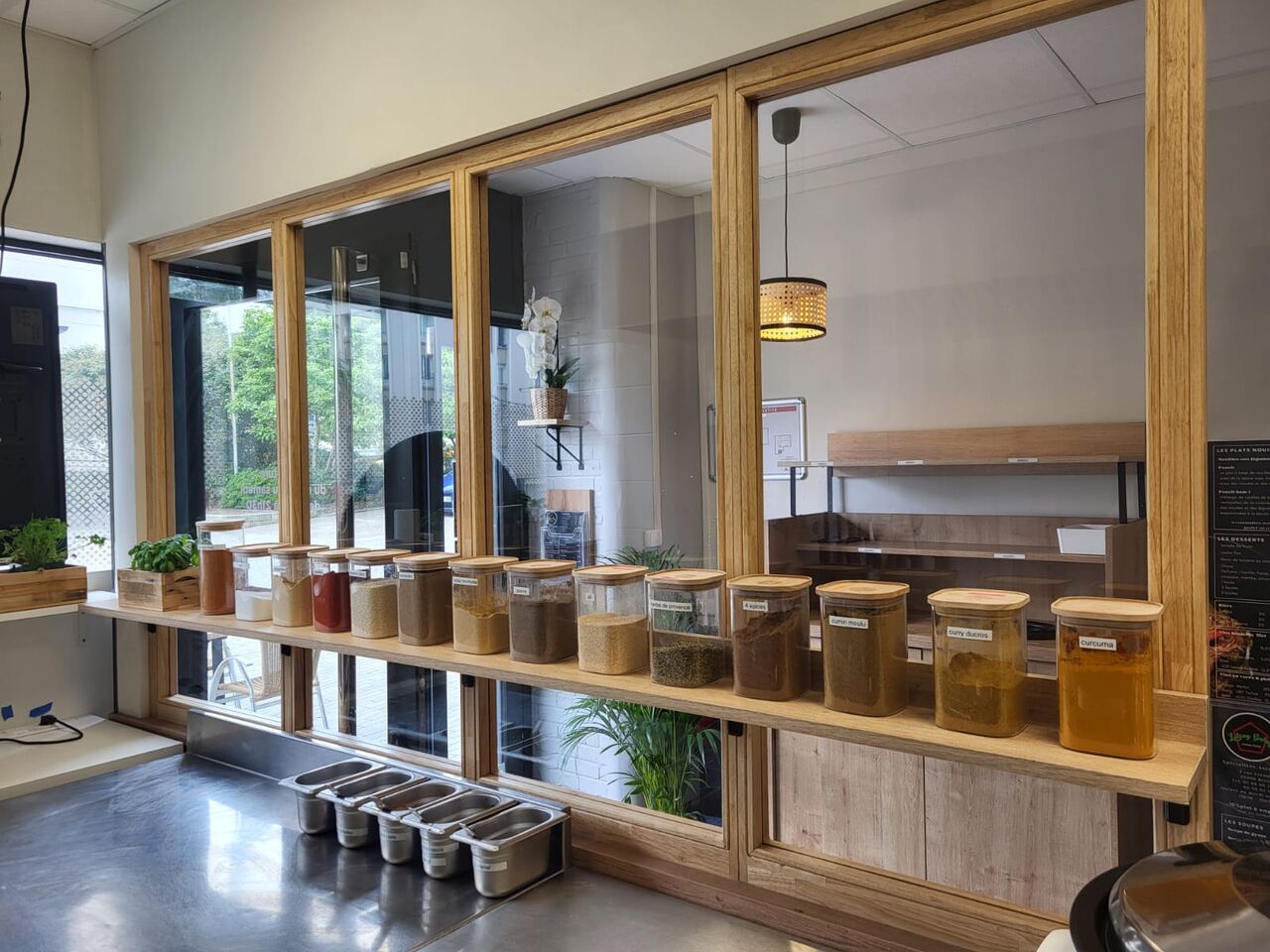 Intérieur du restaurant