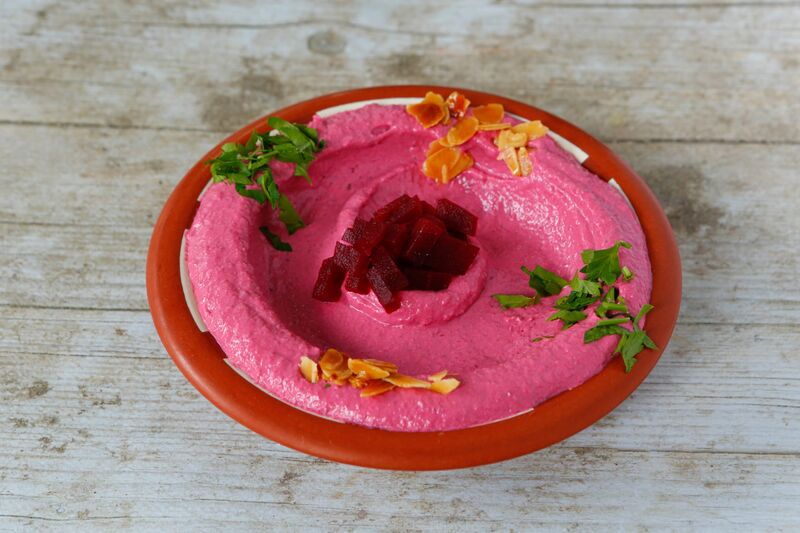Homous à la betterave