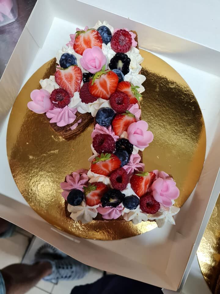 Number cake