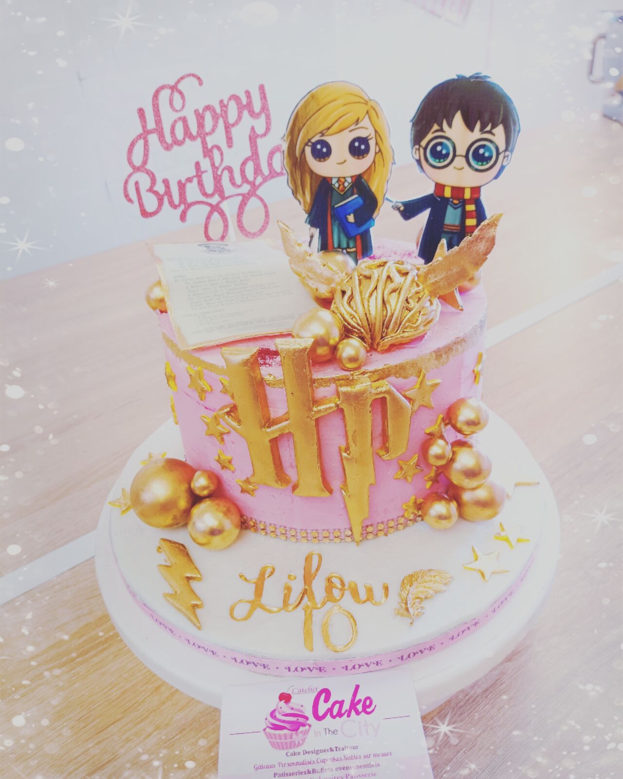 Gâteau Harry Potter ⚡