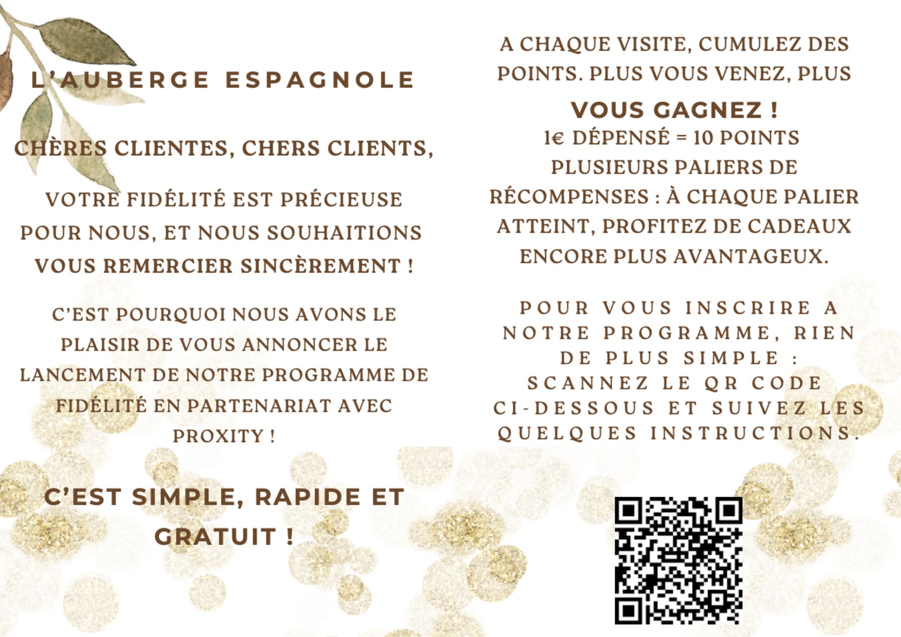 Compte de fidélité